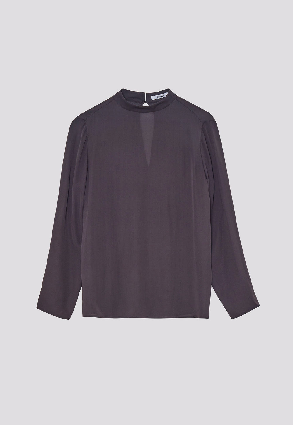 Jac+Jack Clunes Silk Top - Muse Charcoal